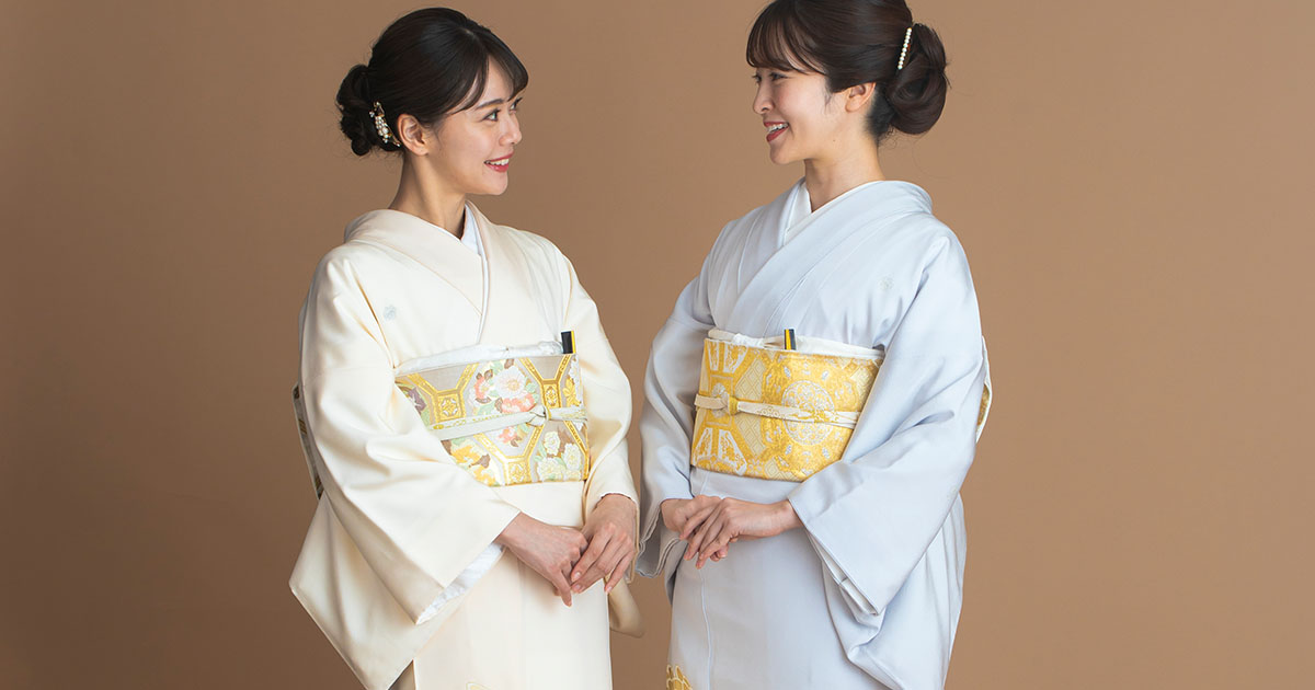 必見 色無地選びで失敗しない！親族の結婚式におすすめのコーディネートゆめや通信アンティークきものレンタル ゆめや