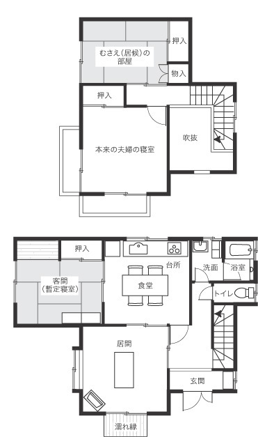 まる子ちゃん家 間取り図TikTok