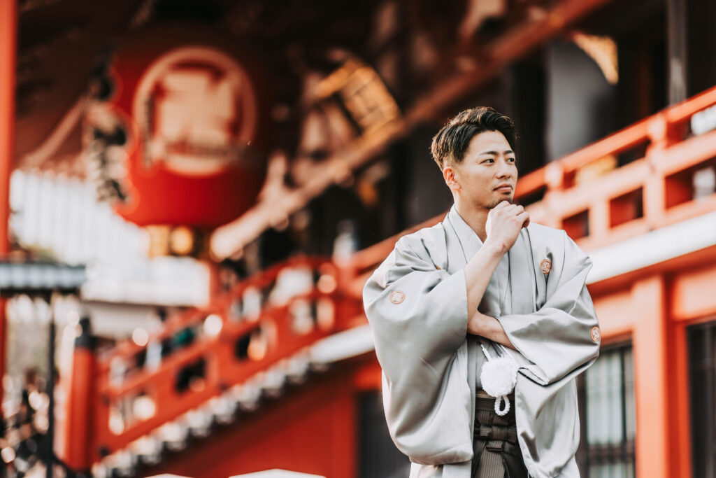 新郎も主役です＊神前式に合わせたい髪型をご紹介京都 タガヤ和婚礼