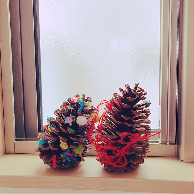 松ぼっくりのおもちゃ ひまわり組鹿児島県志布志にある幼稚園 しぶし幼稚園