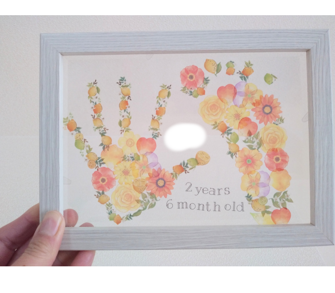 100均材料で素敵に残そう！ 透明感が可愛い 新生児の手形・足形 ‣ めかぶかあちゃんのどんどこ子育て