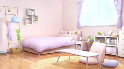 田舎の子供部屋 夕方- 田舎編01背景素材店みにくる