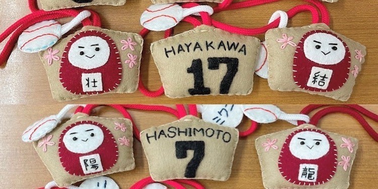 作品紹介～2024ランニンググッズの手作りマスコットのページMaking mascot for ranning goods