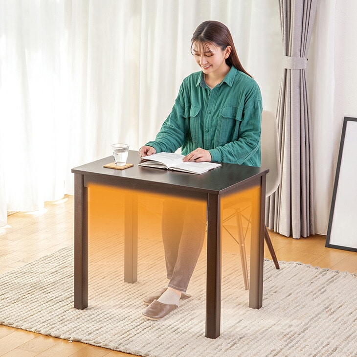 猫脚こたつテーブル 正方形タイプ こたつ 石英管ヒーター テーブル 猫脚 おしゃれ ガーリー 白 ホワイト スイッチ シンプル オールシーズン 木製天然木 やぐら 一人暮らし リビング ソファ 座椅子 ナチュラル シンプル 北欧 -アンココン～UNCOCON～ - プレゼント