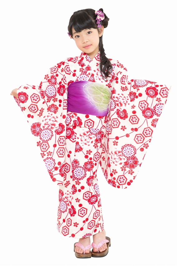 浴衣 子供 女の子 3点セット 浴衣 帯 下駄ひよこ商店 古典柄 レトロ 花 ベージュ系 マーガレットブルー裂取文 100 110 120 130○ 浴衣 子供 女の子 3点セット 浴衣 帯 下駄ひよこ商店 古典柄 レトロ 大正ロマン 花 高級変わり織 グレイッシュの更紗小花