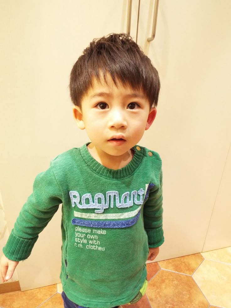 こどもの髪型 マッシュウルフチョキ友こども専門美容室チョッキンズキッズサロンCHOKKIN'S