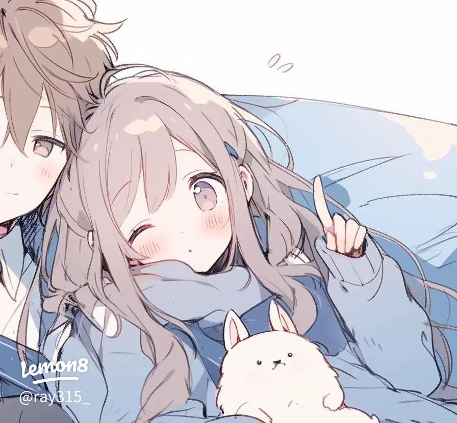 カップル ペア画 男子 アイコンイラスト・フリー素材なら「シンテリ」