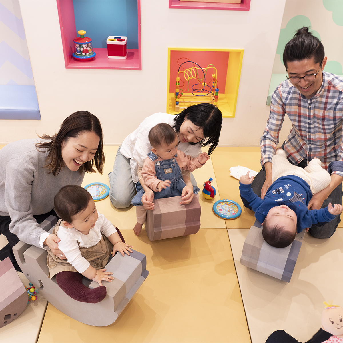 乳児部 室内遊び浜松市西区 連携型認定こども園 春日こども園