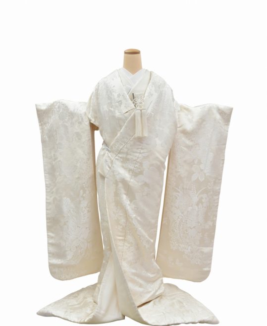 西宮市 結婚式のレンタル衣装・貸衣装 新婦様 和装白無垢 色内掛け －－スエヒロ衣裳