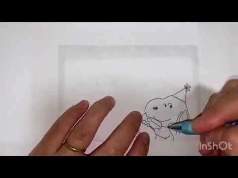 招待状返信アート、メッセージカード