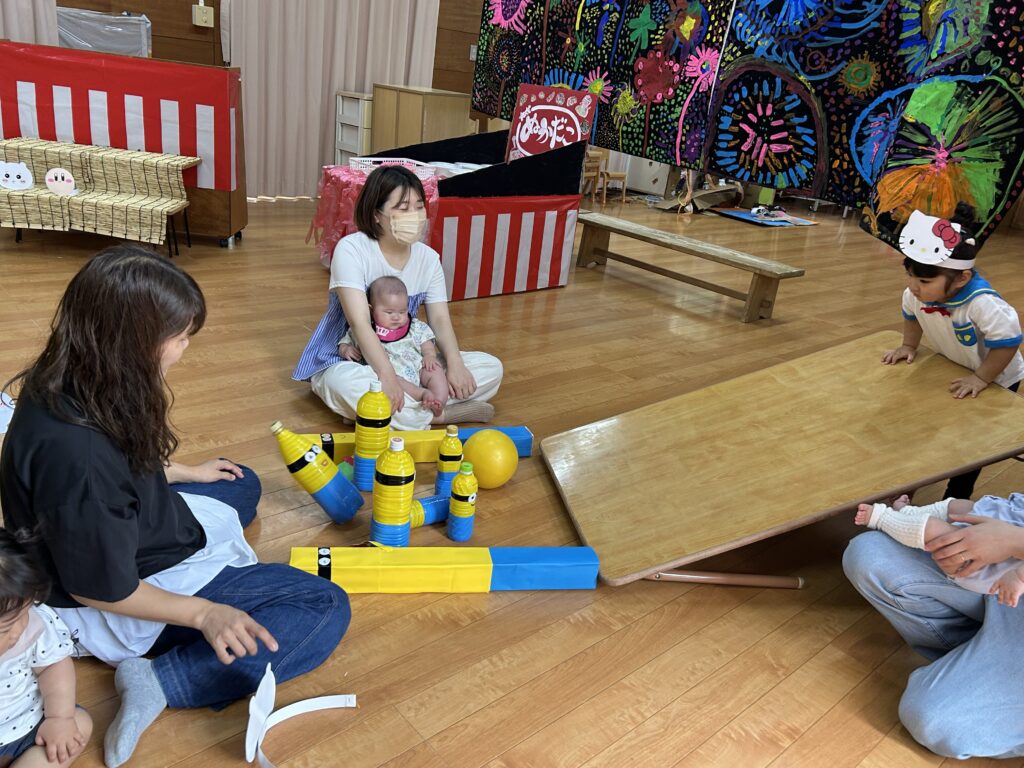 夏まつりごっこ2日目☆ - 小規模認可保育園 桜坂みらい保育園