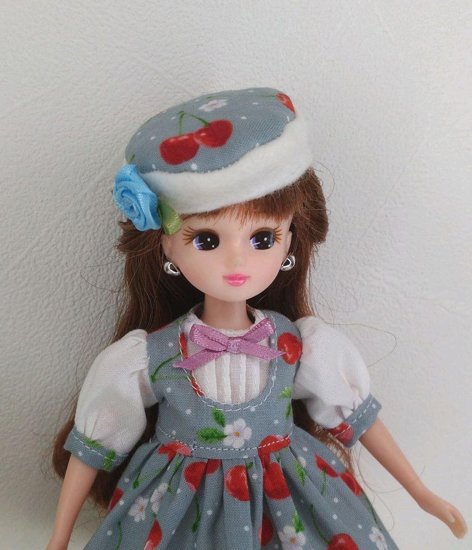 リカちゃん用ノースリーブワンピースの型紙と作り方MAISON DE AS