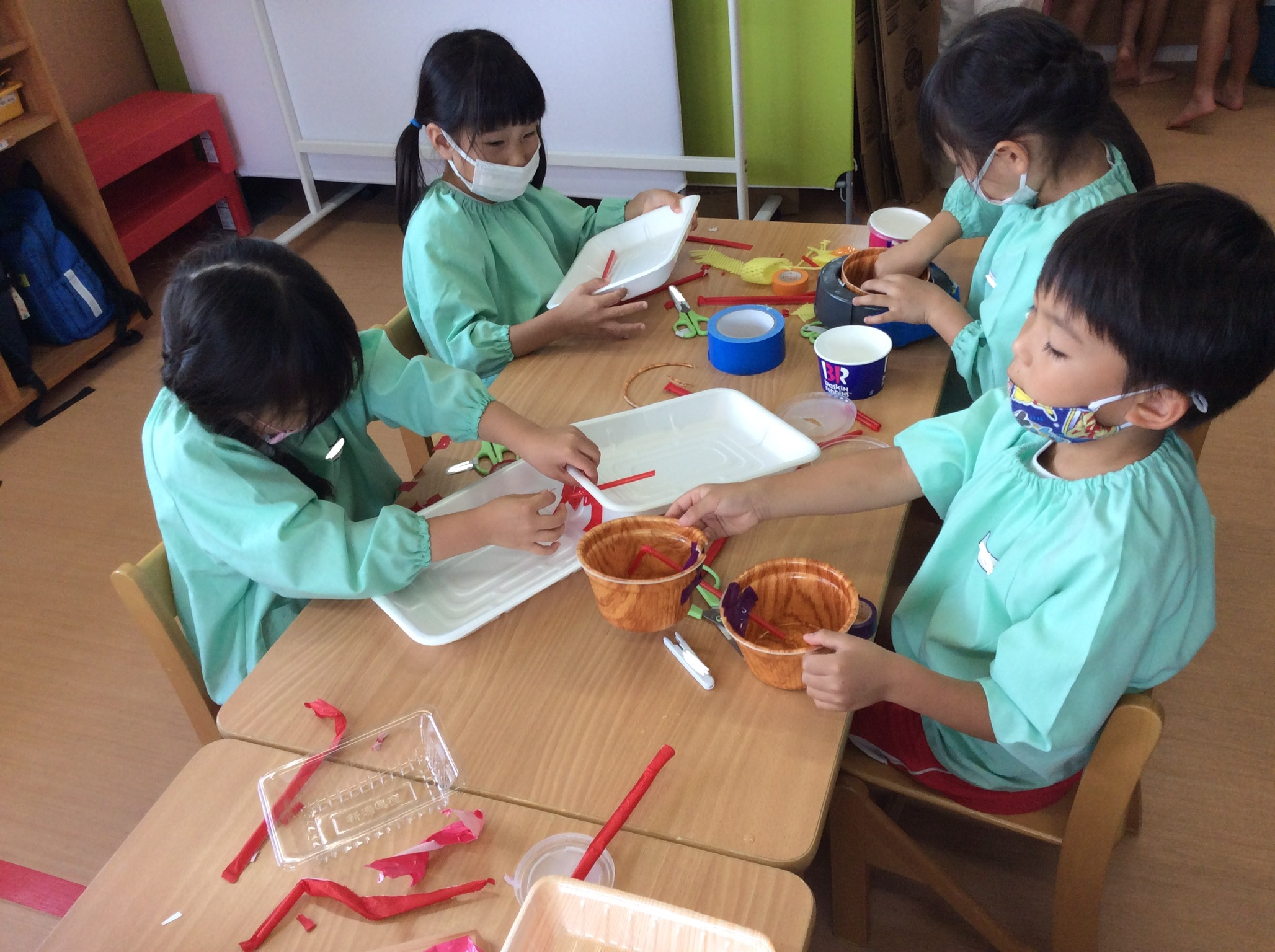 夏の制作 善行 学びの保育園