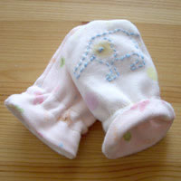 Little Lion 肌に優しいコットン糸で作る ベビーのミトンとボンネット: キット手づくりタウン by 日本ヴォーグ社