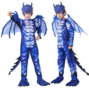 ≪楽しい≫恐竜 着ぐるみ 仮装 衣装 コスプレ 干支 辰龍 ドラゴン 子供 動物服 女の子 男の子 クリスマス ロンパース キッズ 演出服 動物服コスチューム ハロウィーン costume パーティー の通販価格比較のビカム