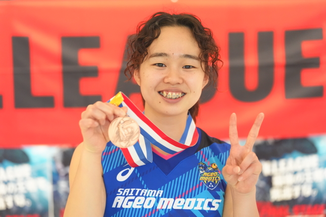 岩澤実育 女子日本代表Photo：AVC月バレ.com 月刊バレーボール