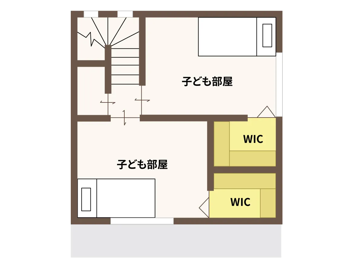 新築の子供部屋の広さや仕切りの実例・アイデアと後悔しないポイント紹介 - MY HOME STORY │スーモカウンター注文住宅