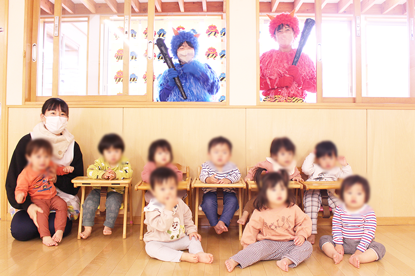 鬼は外‼️節分しました? – JAWA秋田グループ秋田の介護サービス事業・保育園事業