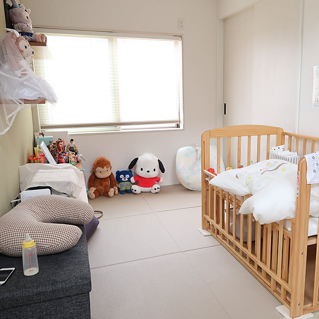 子供の寝る場所は『アイリスオーヤマ エアリーマットレス』に落ち着きました