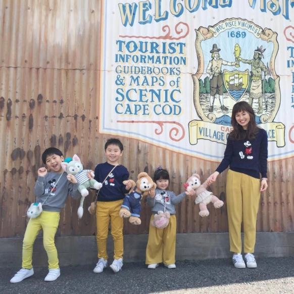 秋のディズニーコーデ♪子ども服のBABYDOLL ベビードール