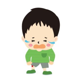 大泣きする女性 イラスト素材5798287- フォトライブラリ