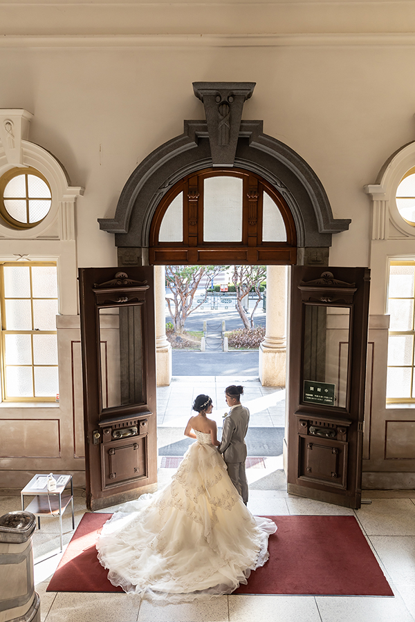 市政資料館ロケーションプランフォトウェディング・前撮り・結婚写真
