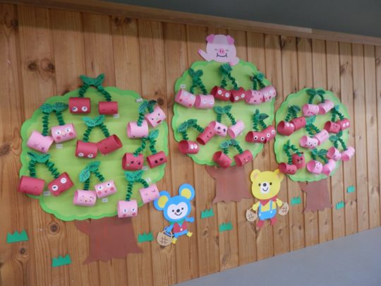 型紙を保育の便利なフリー素材 5月の壁面無料ダウンロード！wosawosa