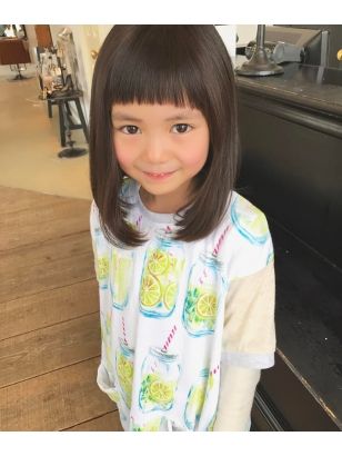 小学生 女の子の人気の髪型は『子ども専門美容室チョッキンズ』トレンドは エールバングボブディ 小学生女子人気№.1
