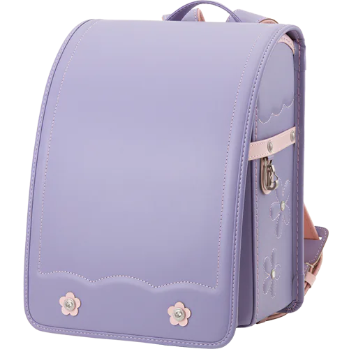 ランドセル お花モチーフ ブラウン系ランドセル - メルカリ