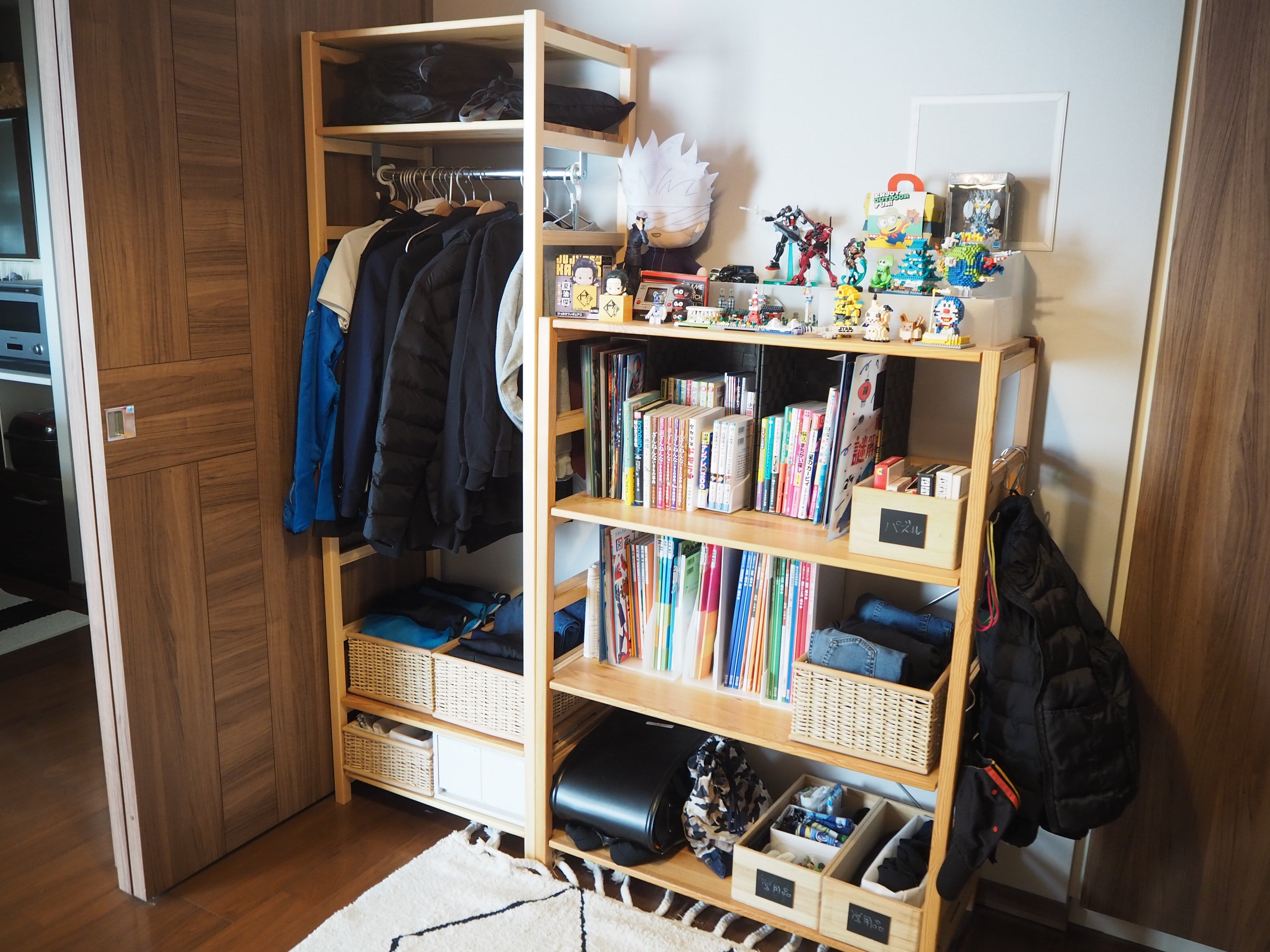 おもちゃの収納見直しました！片づけものさし