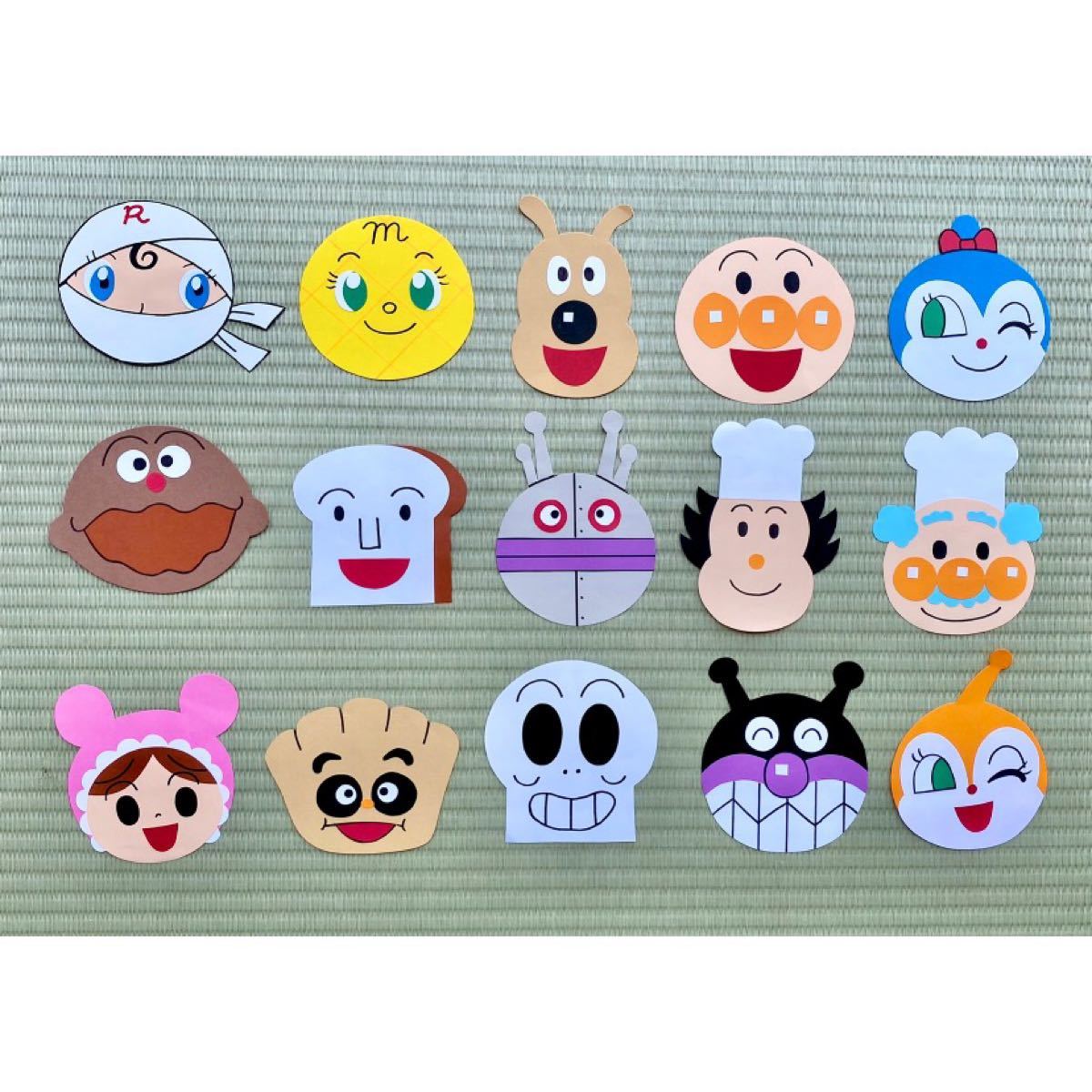 保育教材壁面キャラクタ