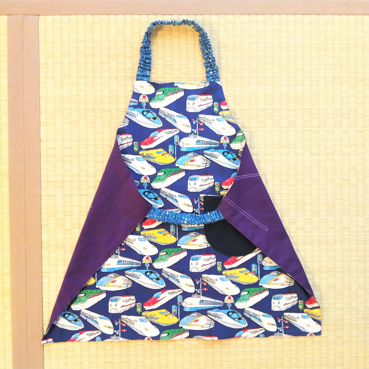 フリルがかわいい！こどもギャザーエプロン エプロンドレス の作り方nunocoto fabric