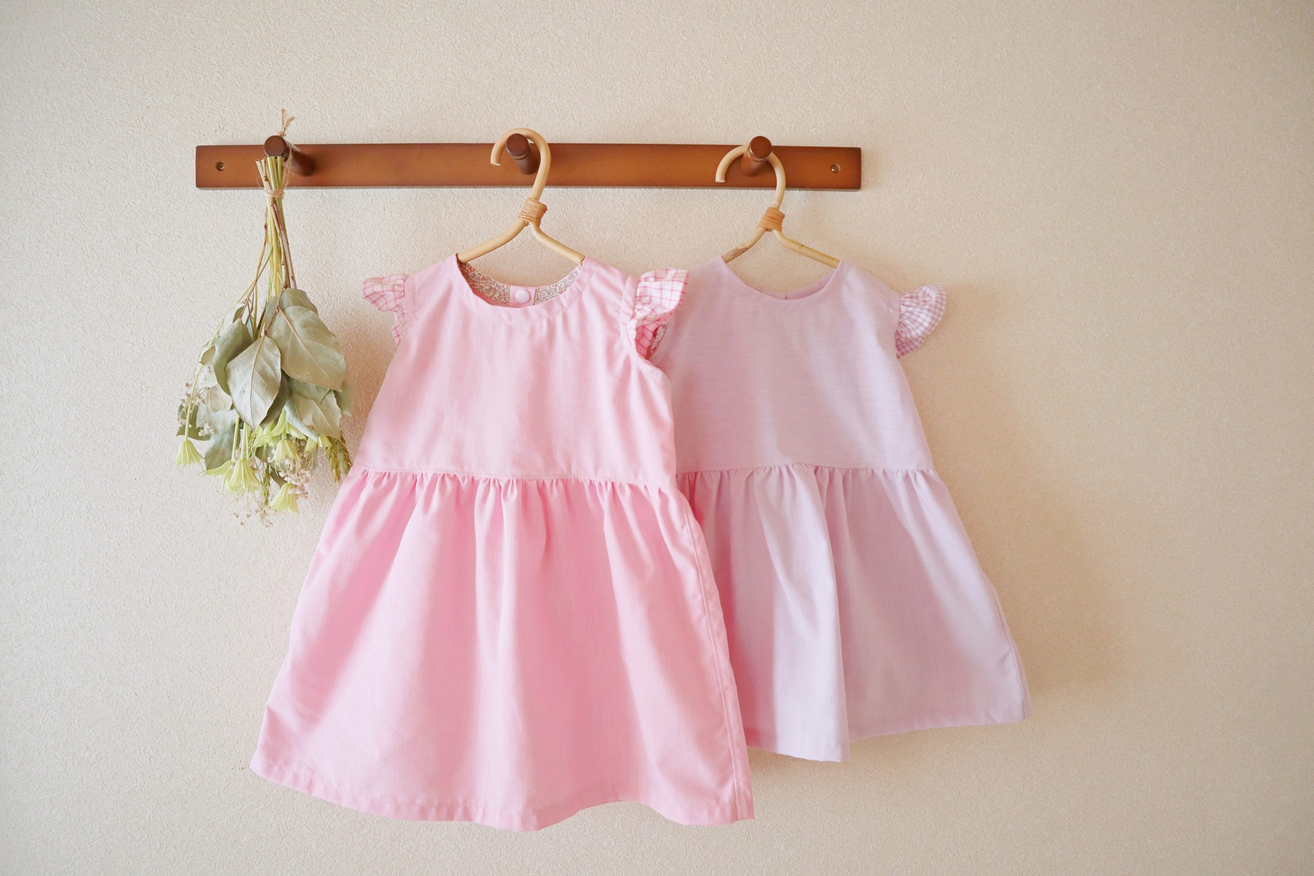 三段フリルの子供用ワンピース」の作り方ぬくもり