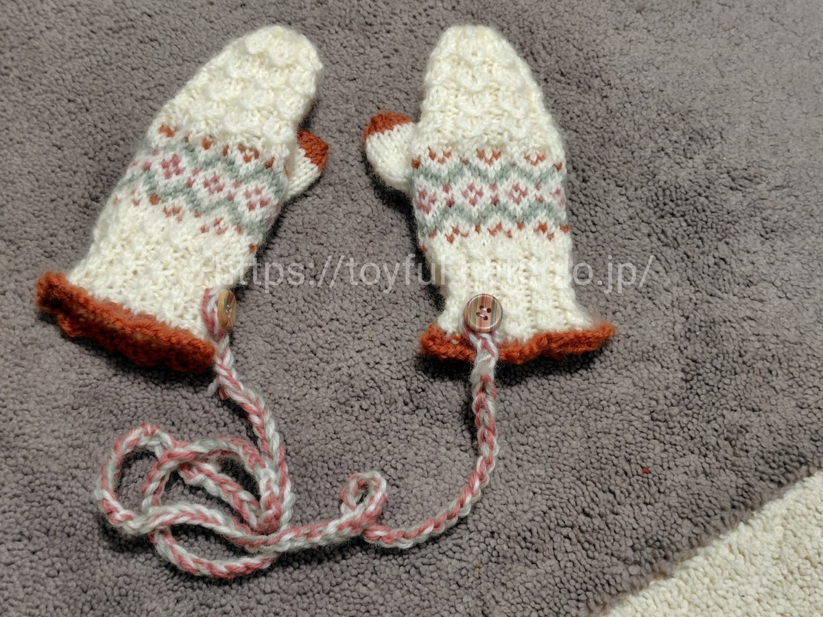 かぎ針編み「指出しミトン」編み図 – Ronique Store