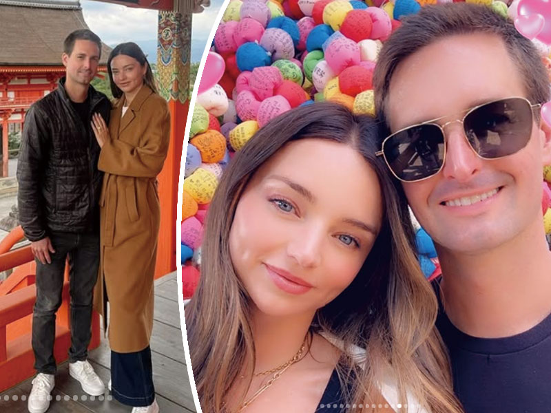 ミランダ・カー＆息子フリン君をオーランド・ブルームがお見送り