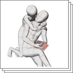 ハグの仕方で「恋人との親密度」を診断! イラスト12枚TABI LABO