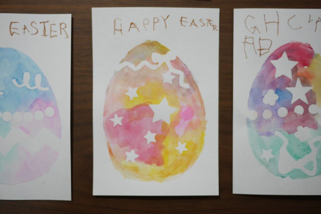 春の保育園イースター壁面製作アイデア