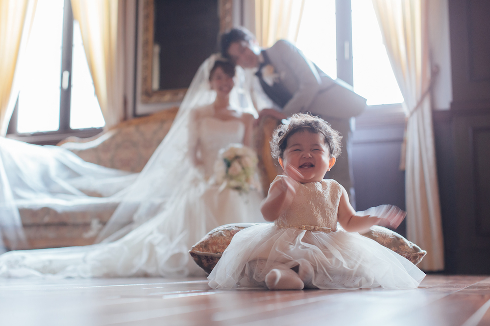 赤ちゃんが泣いても、一日中ずっと楽しかったファミリーウェディング花嫁インタビューみんなのウェディングニュース