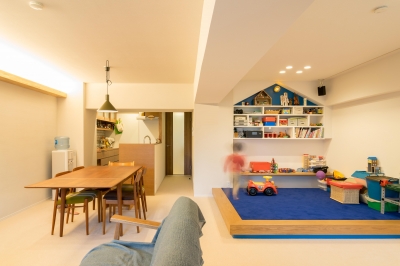 狭いリビングなのに小さい子供がいてもスッキリ！片付け上手のお宅訪問ルームツアーワーキングマザー的 整理収納 ＆ 北欧インテリア