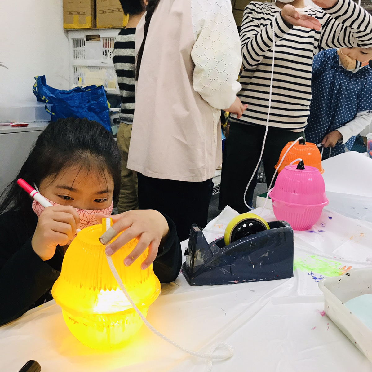 和紙風ランタン わしふう らんたん 牛乳パックで作ろう 楽しい工作雪印メグミルク株式会社