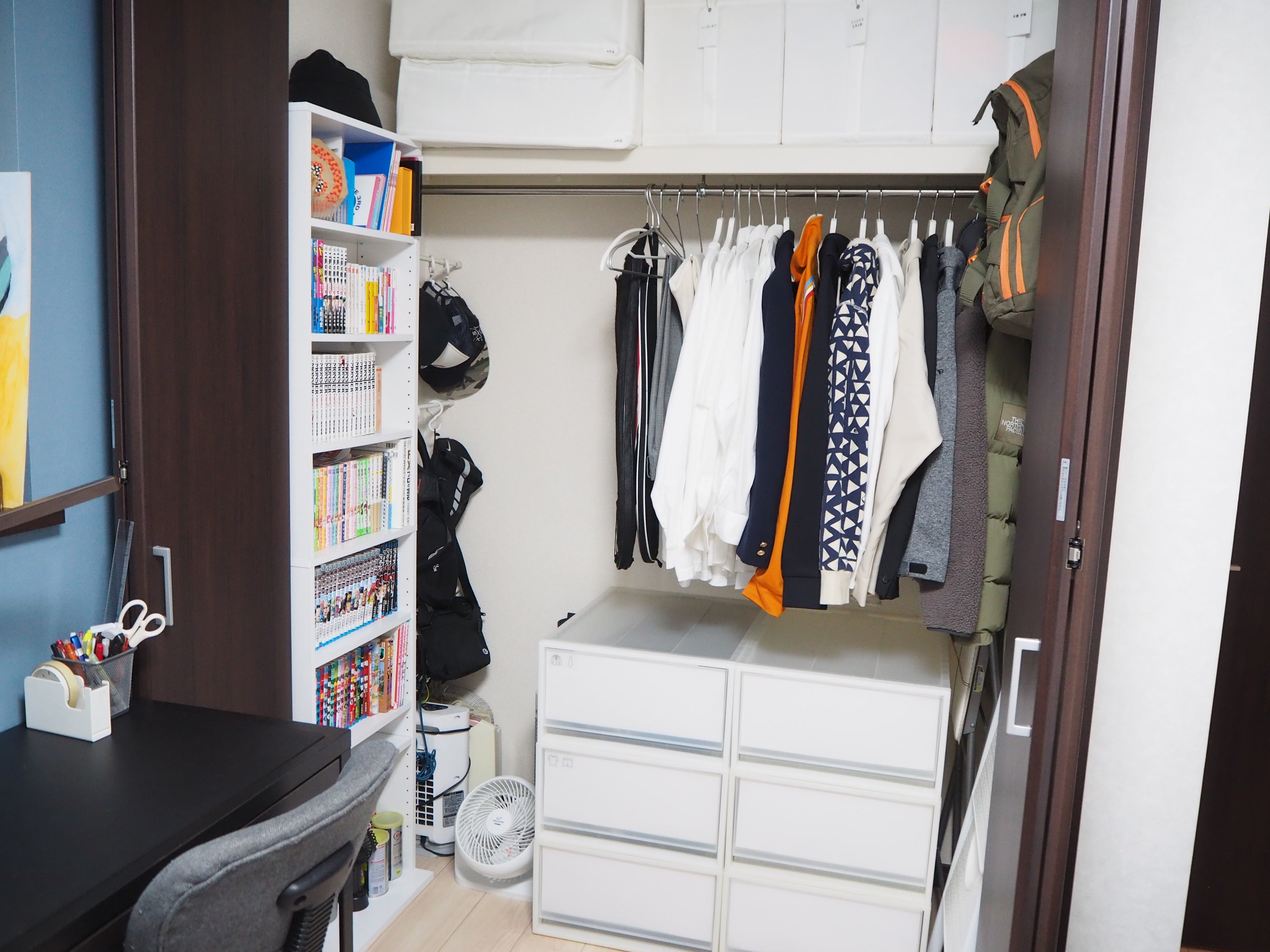 インテリア 小学校高学年 男子の子供部屋を作り始めました！片づけものさし