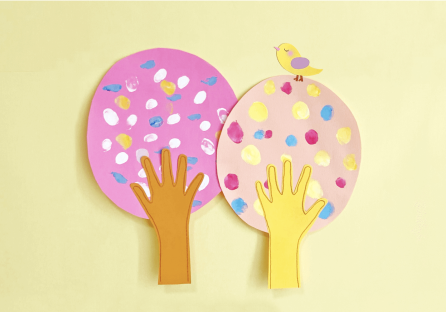 手形足型アート - コウガの森・梅花 - 幼保連携型認定こども園