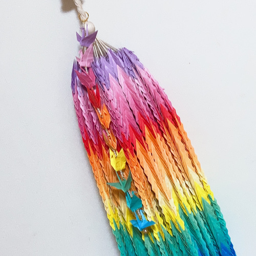 千羽鶴のまとめ方！束ね方や色のグラデーションを作るコツから糸の長さや通し方まで！パワースポット巡りでご利益を！開運ネット