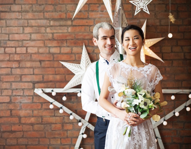 日本とタイの国際結婚のお客様京都で和装前撮り・フォトウェディング「古都の花嫁」 お寺貸切の結婚写真