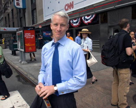 CNNのアンダーソン・クーパー : 花のワルツ