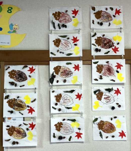 1歳児向け！秋の製作アイディア集 保育・ちぎり絵・9月・10月・11月保育士くらぶ