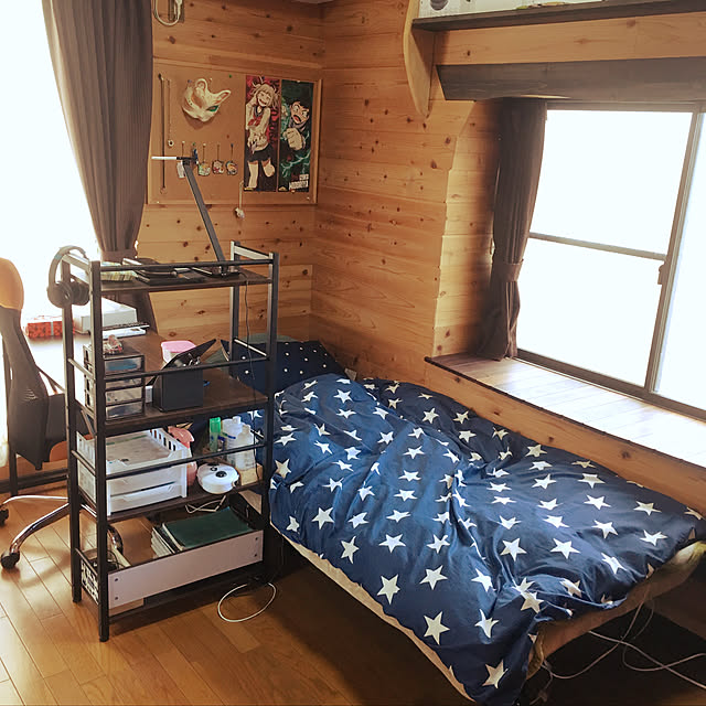 小中学生男子の子供部屋とは思えないほどスッキリ！片付け上手のお宅訪問ルームツアーワーキングマザー的 整理収納 ＆ 北欧インテリア