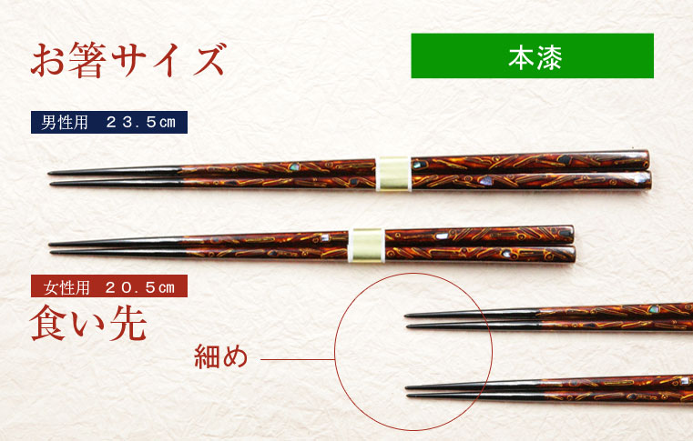 若狭塗箸 １膳 誕生日 還暦 米寿 長寿祝い 父の日 母の日 プレゼント 松葉起こし 商品詳細箸匠せいわ夫婦箸や名入れ箸・六角知能箸・若狭塗箸の通販