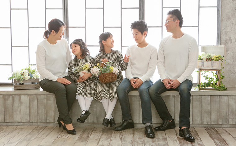 とても素敵な写真ばかりで嬉しいです」年賀状にも使えそうな家族写真OurPhoto アワーフォト