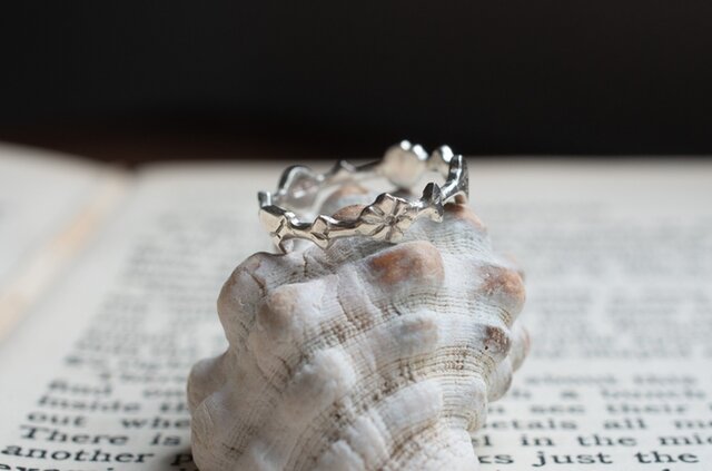 シンプルだけどミル打ちが可愛い手作り結婚指輪 京都府福知山市 金谷様- 二人で手作り結婚指輪 ペアリング オーダーメイド京都・福知山工房南十字星